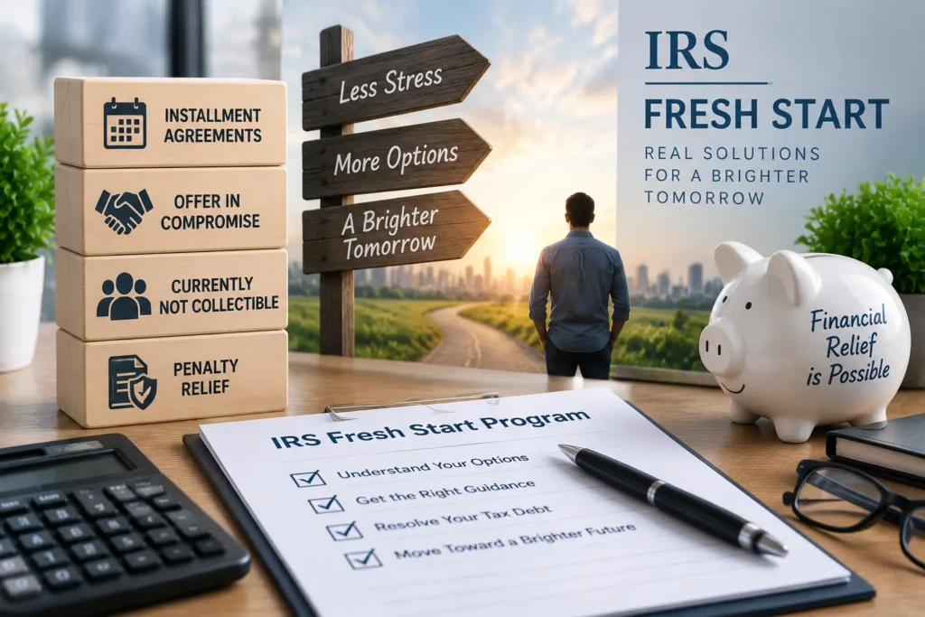 IRS Fresh Start Program Guide